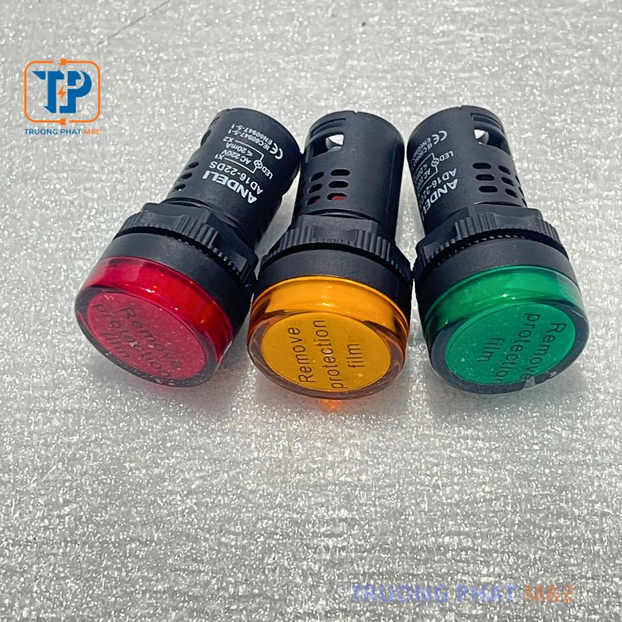 Đèn báo pha tủ điện phi 22