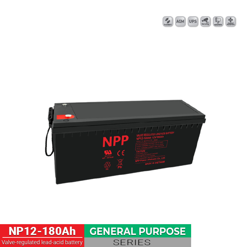 ẮC QUY NP 12V – 180AH Công ty TNHH Thiết bị Cơ điện Trường Phát