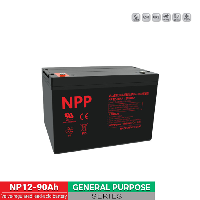 Ắc Quy NPP 90AH-12V chính hãng
