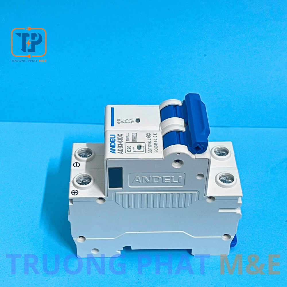Aptomat DC 2p 20a (3) Công ty TNHH Thiết bị Cơ điện Trường Phát