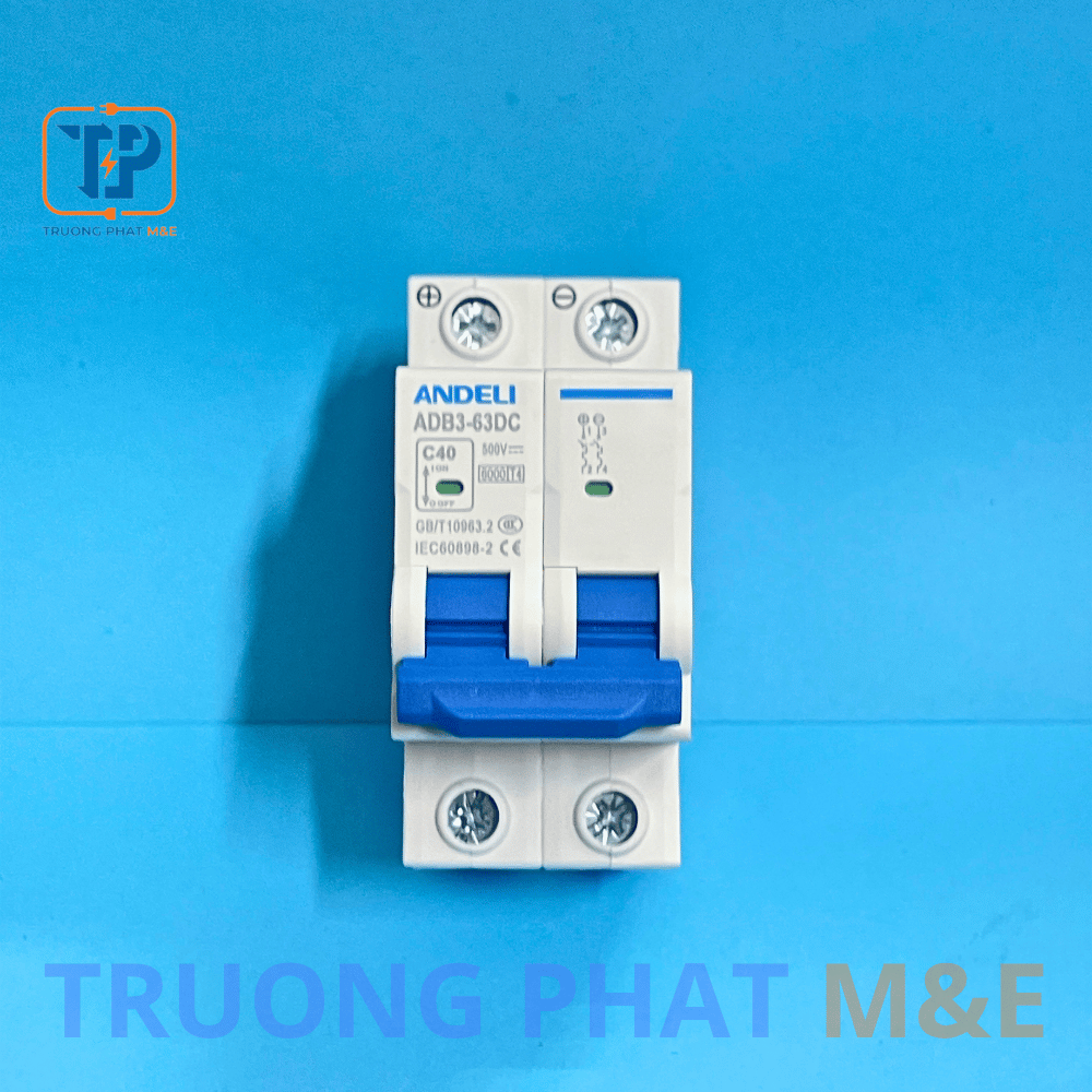Aptomat DC 2p 40a (2) Công ty TNHH Thiết bị Cơ điện Trường Phát